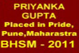 Placement record 8 at KITM